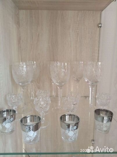 Хрустальные фужеры СССР