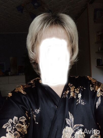Парик блонд короткий