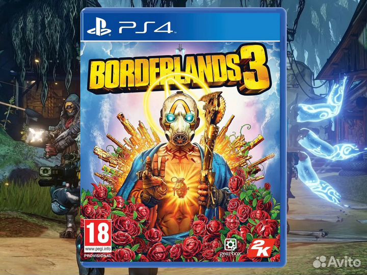 Игра Borderlands 3 PS4, Playstation 4 Диск