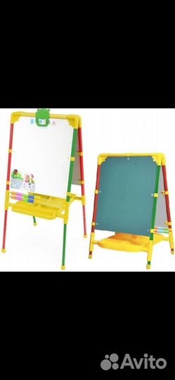 Мольберт детский двухсторонний
