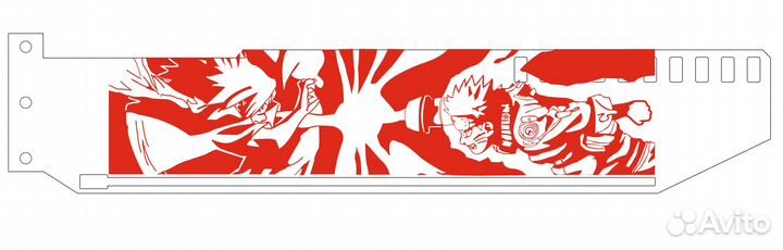 Держатель для видеокарты Любой рисунок на ваш вкус