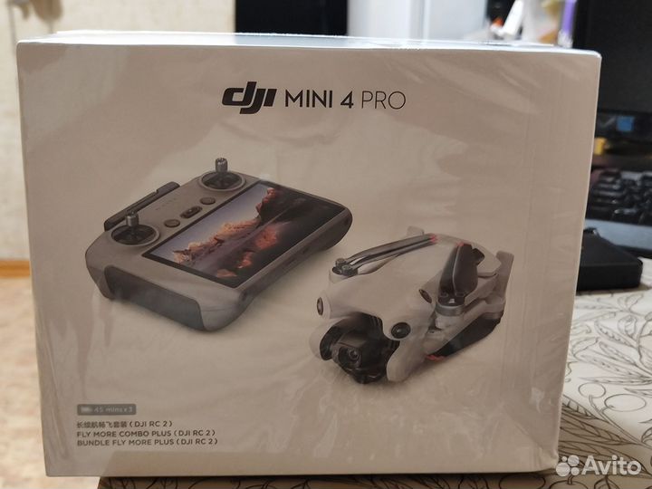 Квадрокоптер dji mini 4 pro combo plus