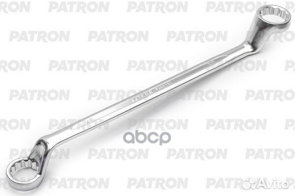 Ключ накидной отогнутый на 75грд. 27х30 мм P759