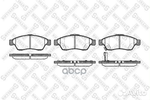 886 001B-SX колодки дисковые п. Suzuki Liana 1