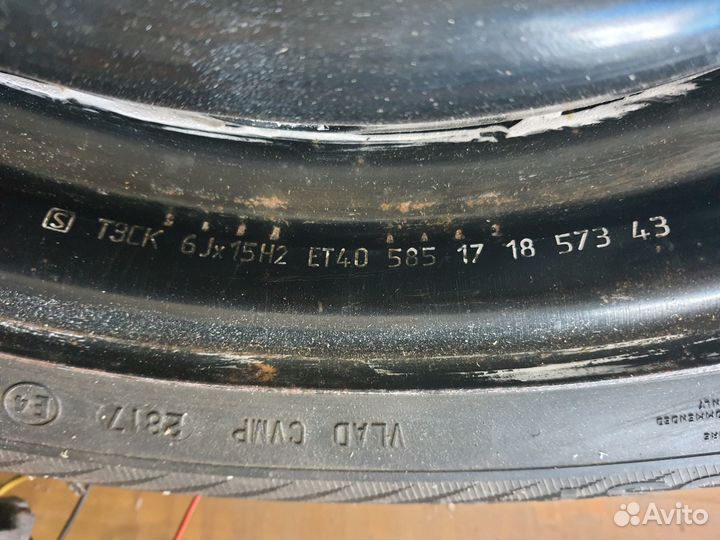 Колеса в сборе. Gislaved NordFrost200 185/65 R15