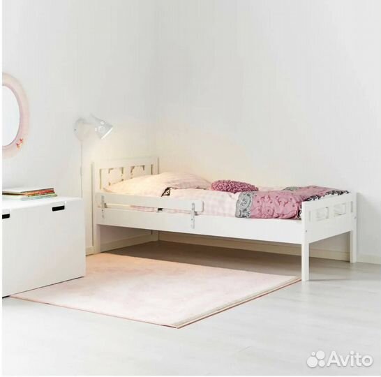 Кровать детская Икея Криттер (IKEA Kritter) белая