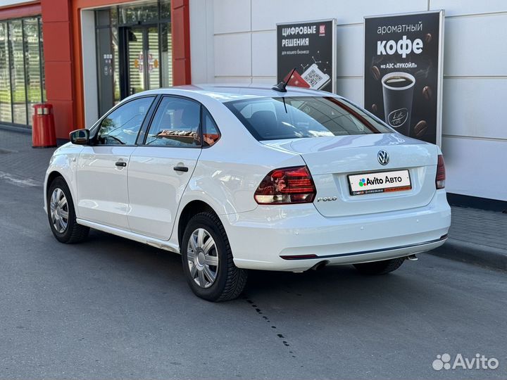 Volkswagen Polo 1.6 AT, 2019, 150 086 км