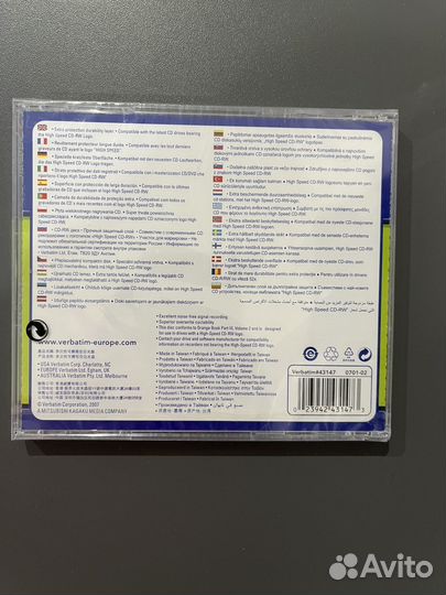 Verbatim Диск Verbatim CD-RW
