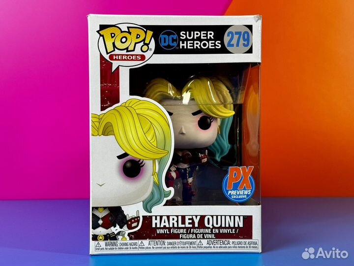 Funko Pop Heroes 279 Harley Quinn (Boombox)