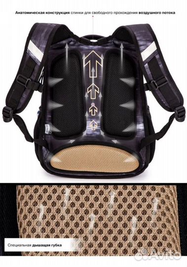 Рюкзак школьный для мальчика. Новый