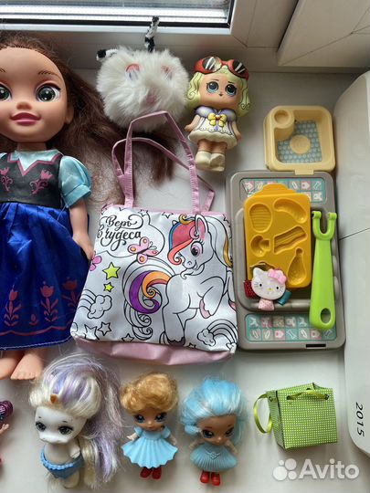 Пакет игрушек для девочки