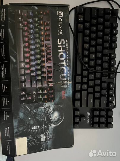 Игровая механическая клавиатура Oklick 969G