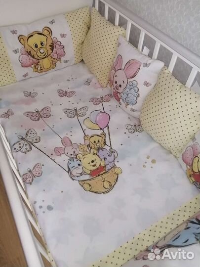 Комплект в детскую кроватку, одеяло