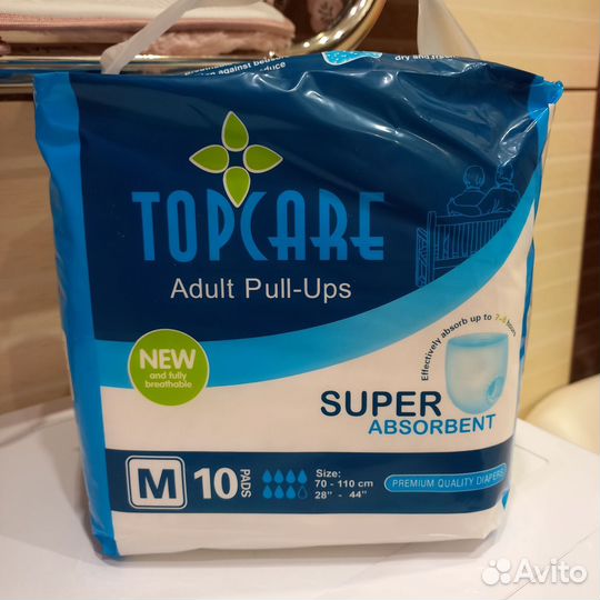 Памперсы трусы для взрослых,размер М/L/XL