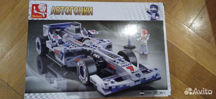 Аналог лего M38 (Lego) Sluban B0352 (Автогонки)