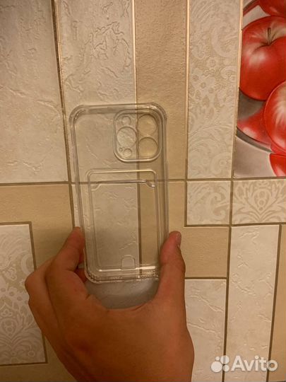 Прозрачный чехол на iPhone 13 PRO новый