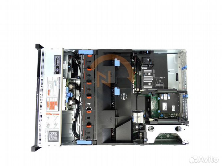 Сервер dell R720 16SFF 2x E5-2670 64GB 750W