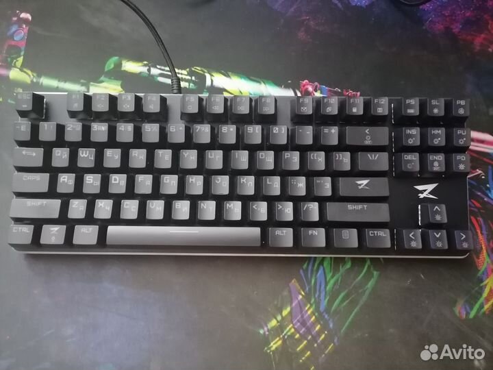 Игровая проводная клавиатура Zet gaming blade pro