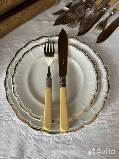 Винтажные приборы серебрение