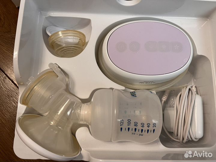 Электронный молокоотсос philips avent