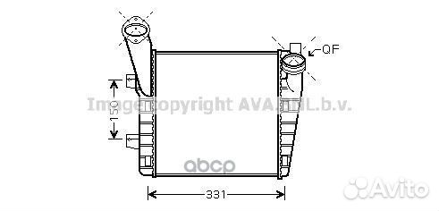 Интеркулер Audi Q7 Porsche Cayenne VW Touareg