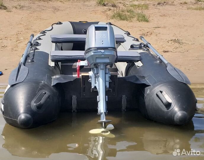 Лодка пвх Ривьера320 ск с мотором