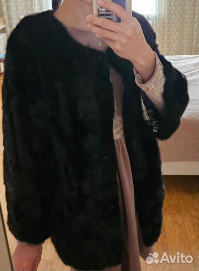 Шуба норковая 42 44 короткая