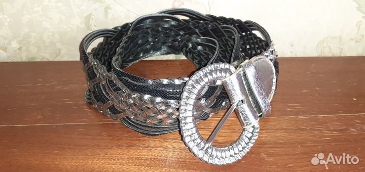 Ремень кожзам, широкий