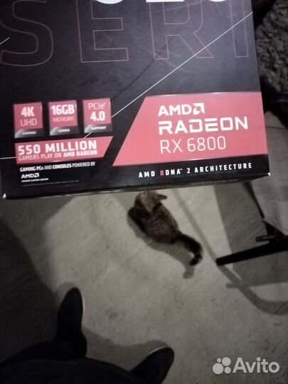 Видеокарта Radeon RX 6800 16gb
