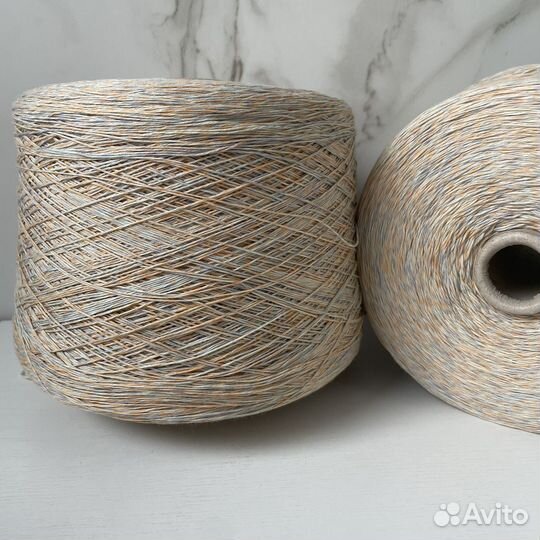 Итальянская бобинная пряжа 100% хлопок