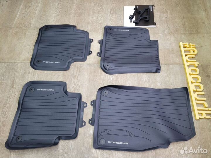 Коврики в салон Porsche Cayenne III (2017-н.в)