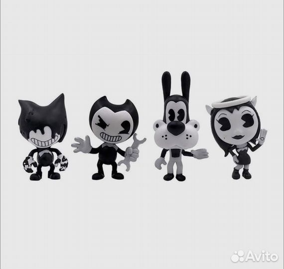 Набор фигурок Бенди и чернильная машина