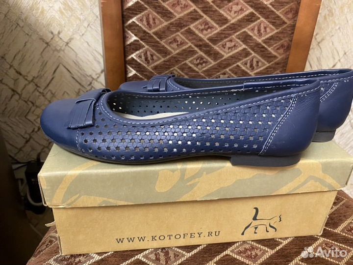 Туфли новые кожа