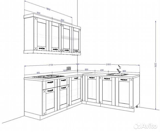Кухонный гарнитур от производителя