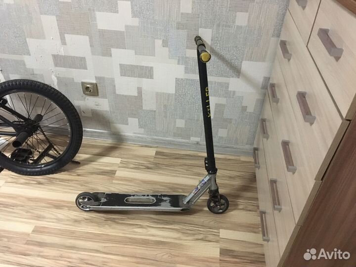 Трюковой самокат бу