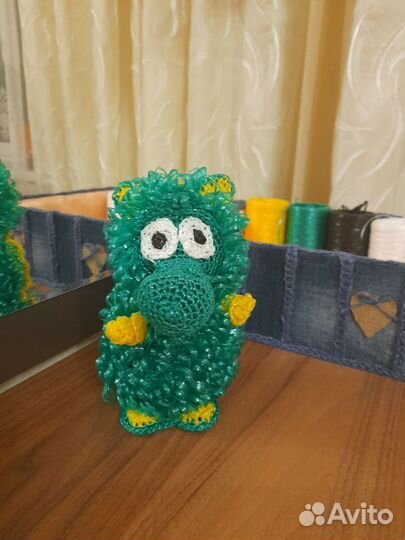 Мочалка руковичка Дракоша