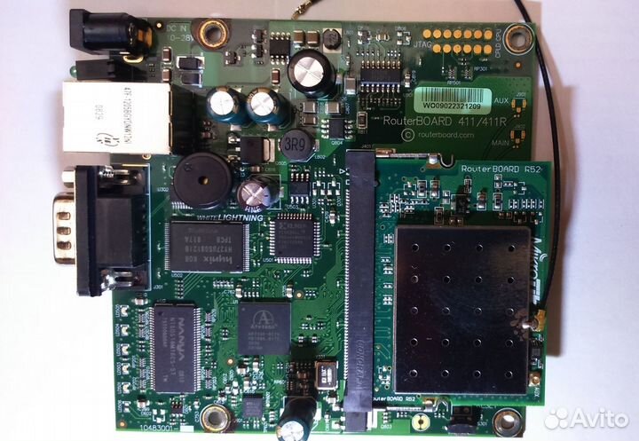 Mikrotik RouterBoard411 + Радиокарта MikroTik R52