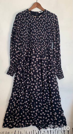 Длинное платье ganni