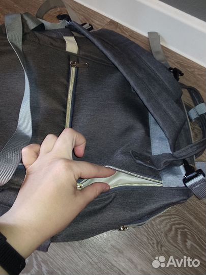 Сумка-рюкзак для мамы на коляску