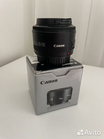 Объектив canon 50mm 1.8 II