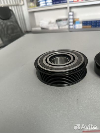 Гидромуфта кондиционера на Hyundai Solaris 2 2021