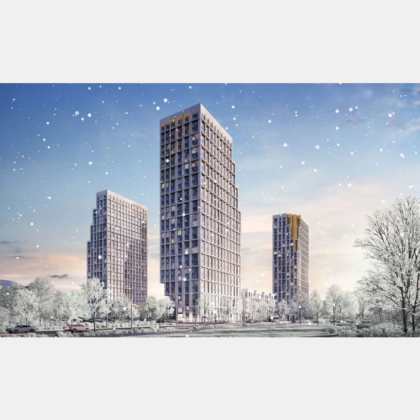 3-к. квартира, 67,2 м², 24/29 эт.