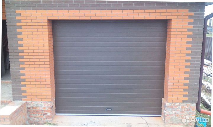 Секционные гаражные ворота