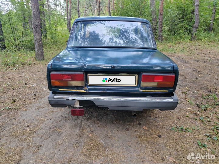 ВАЗ 2107 1.6 МТ, 2005, 56 358 км