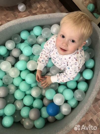 Сухой бассейн с шариками 250 шт