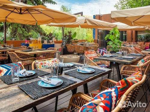 Уличный зонт для кафе и ресторана