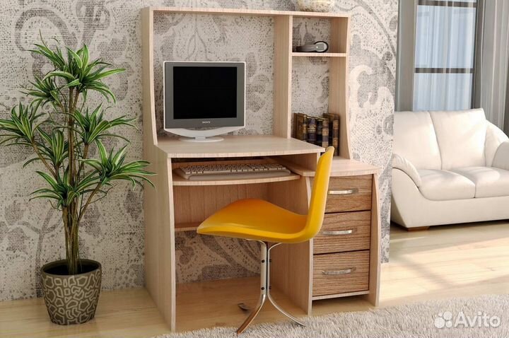 Компьютерный стол с ящиками ширина 950 мм