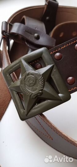 Полевой ремень с портупеей генерала СССР