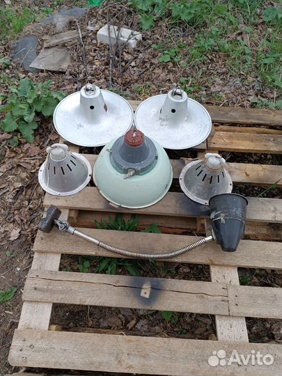 Светильник промышленный подвесной СССР