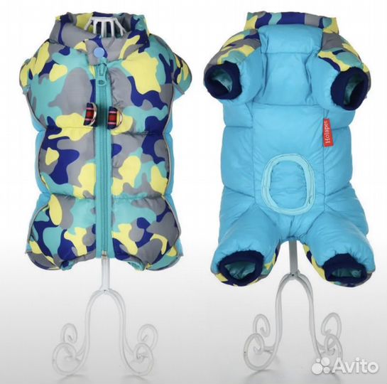 Зимний комбинезон для маленькой собачки